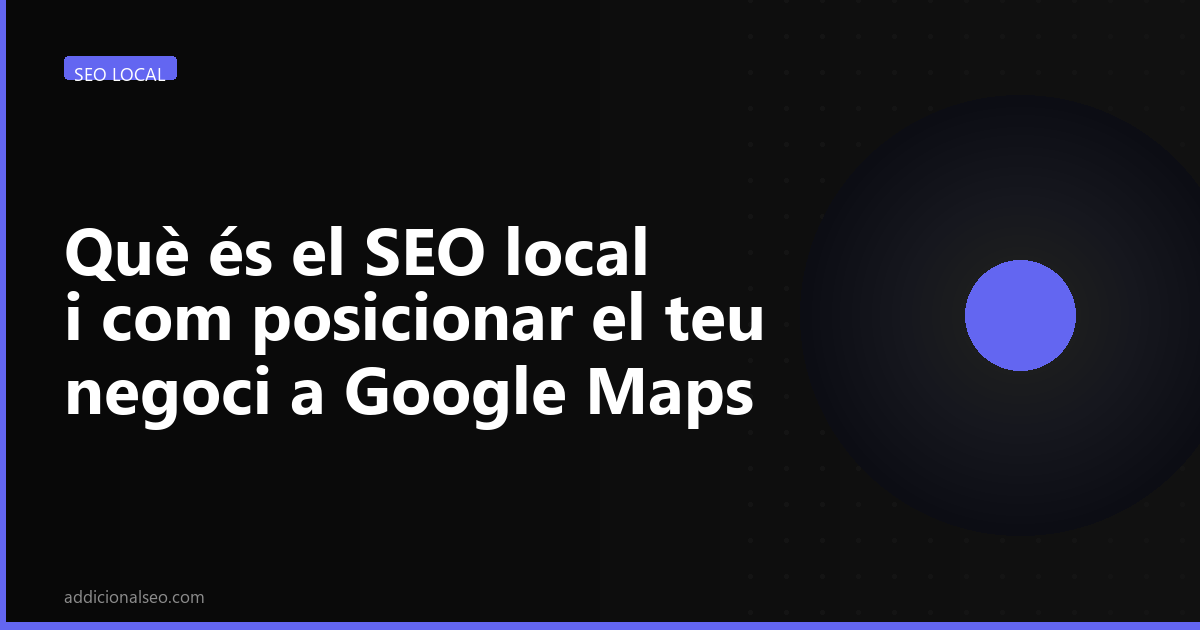 Què és el SEO local